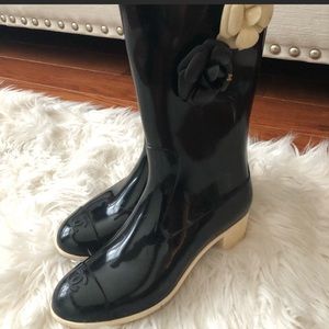 Chanel rain boots EU39